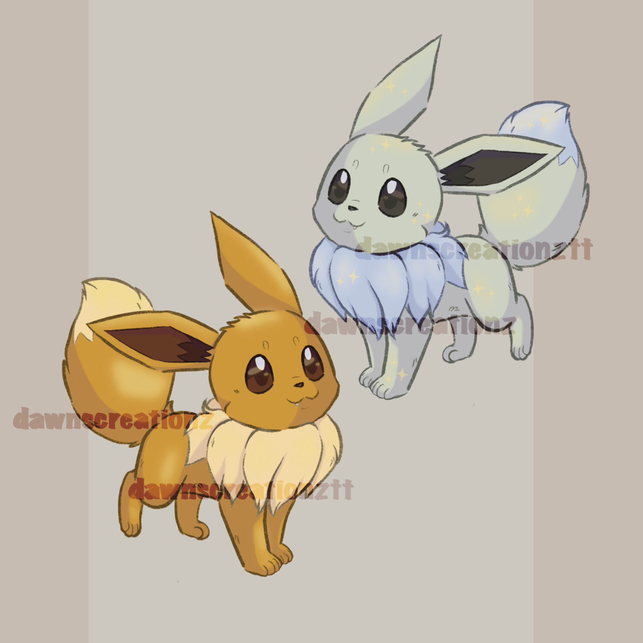 PREORDER Eevee Acrylic Keychain