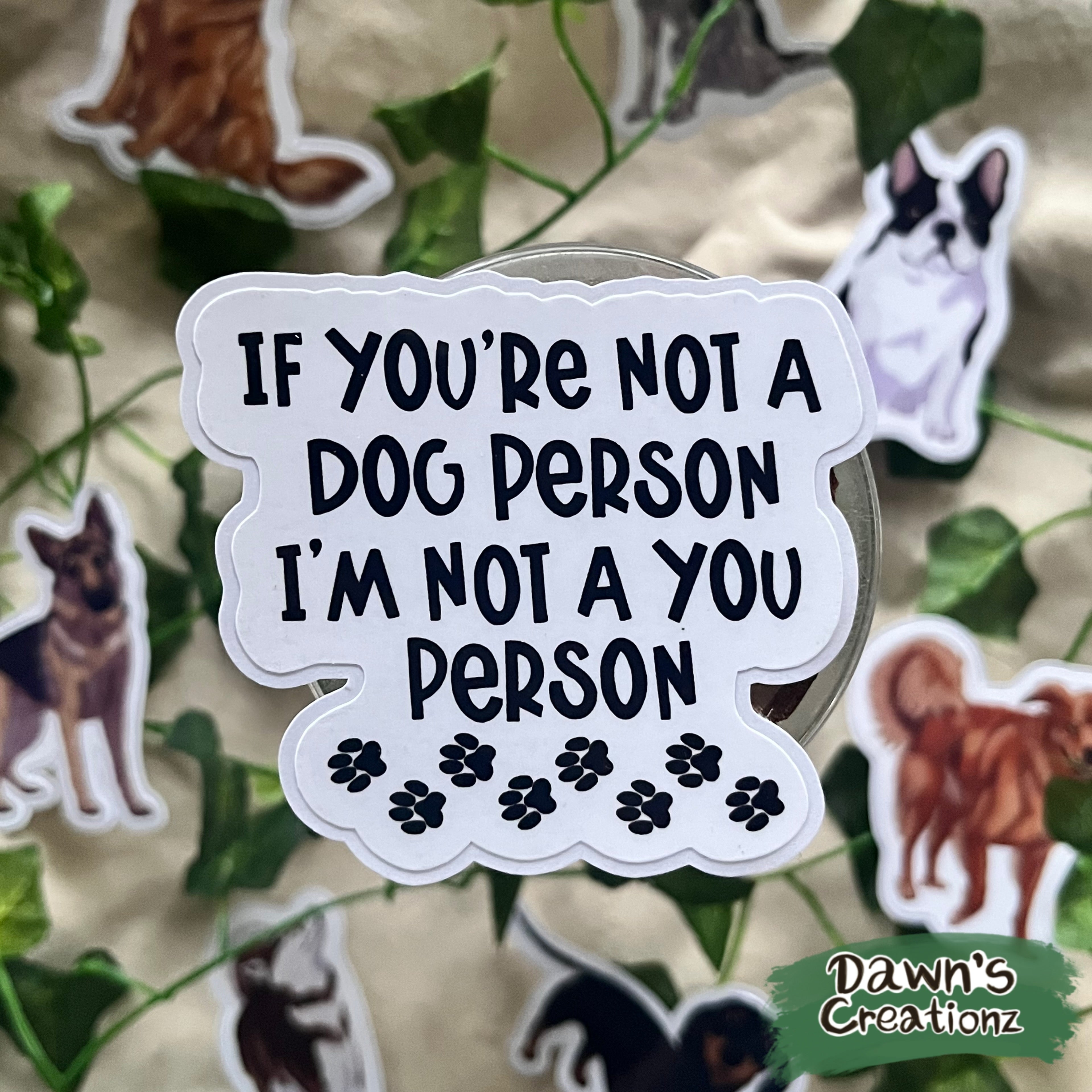 Dog Person Stickers 🐾