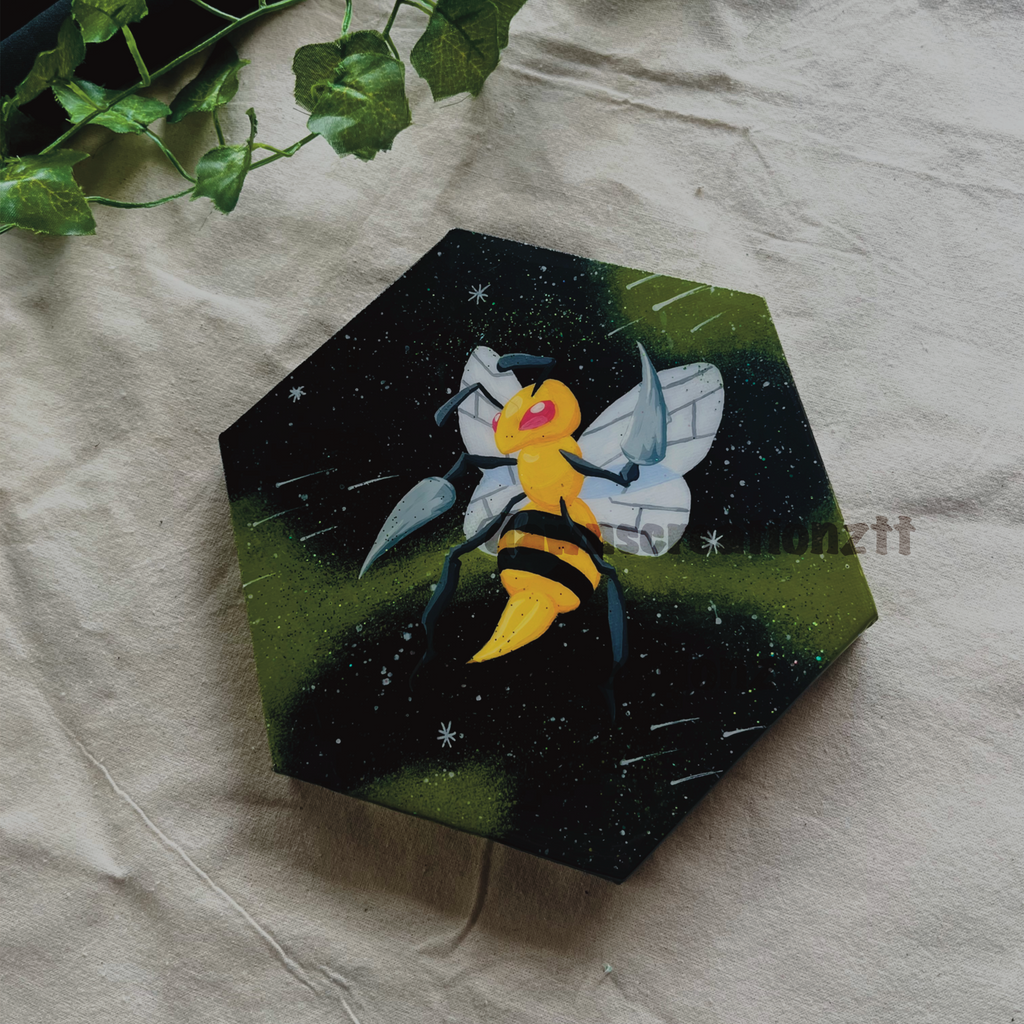 Beedrill Galaxy Canvas