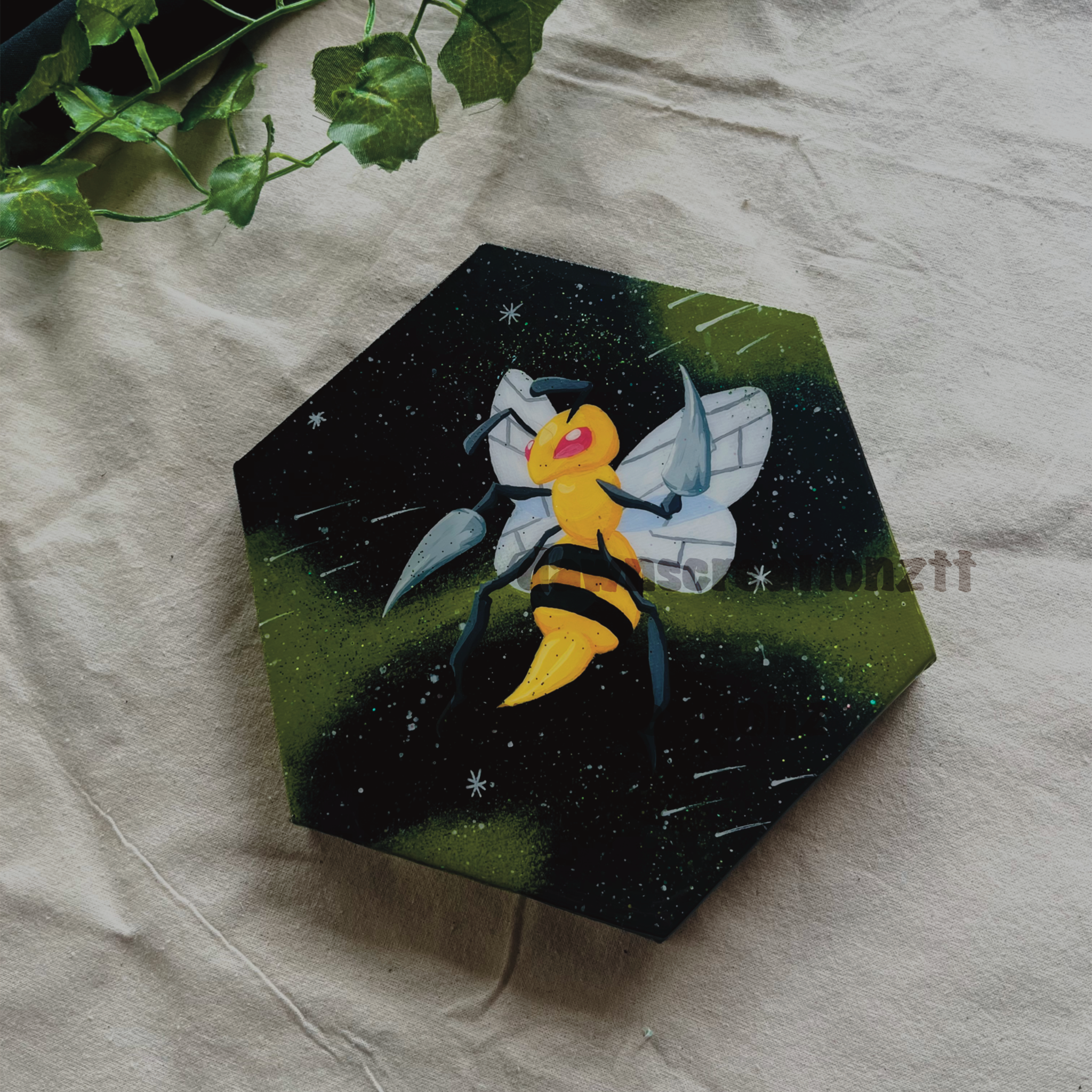 Beedrill Galaxy Canvas