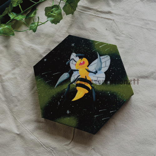 Beedrill Galaxy Canvas