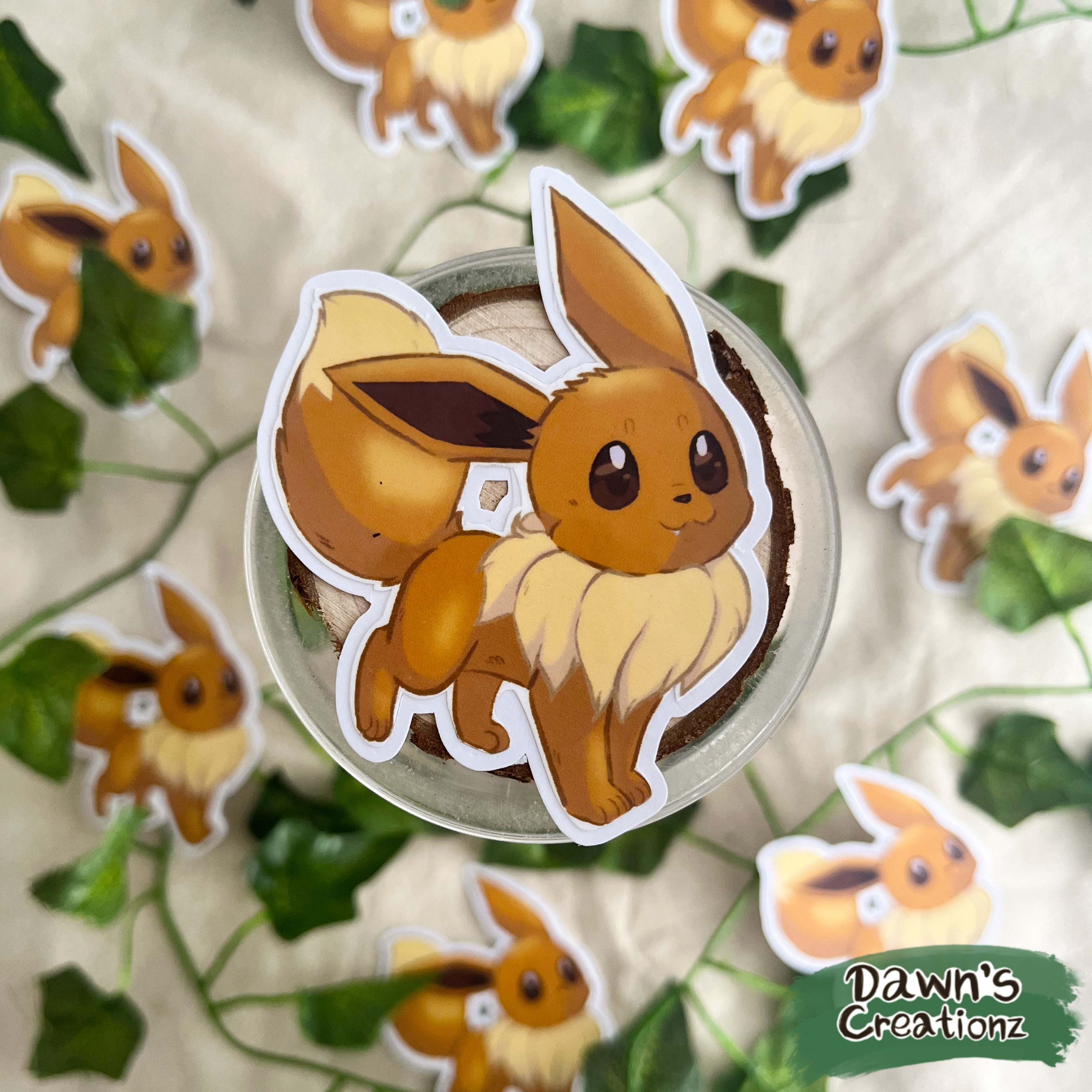 Eevee Die-cut Sticker