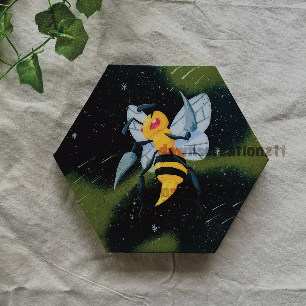 Beedrill Galaxy Canvas