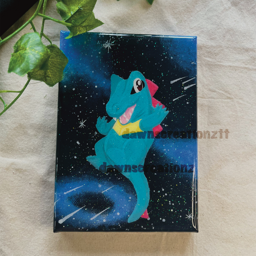 Gen 2 Starters Galaxy Canvases
