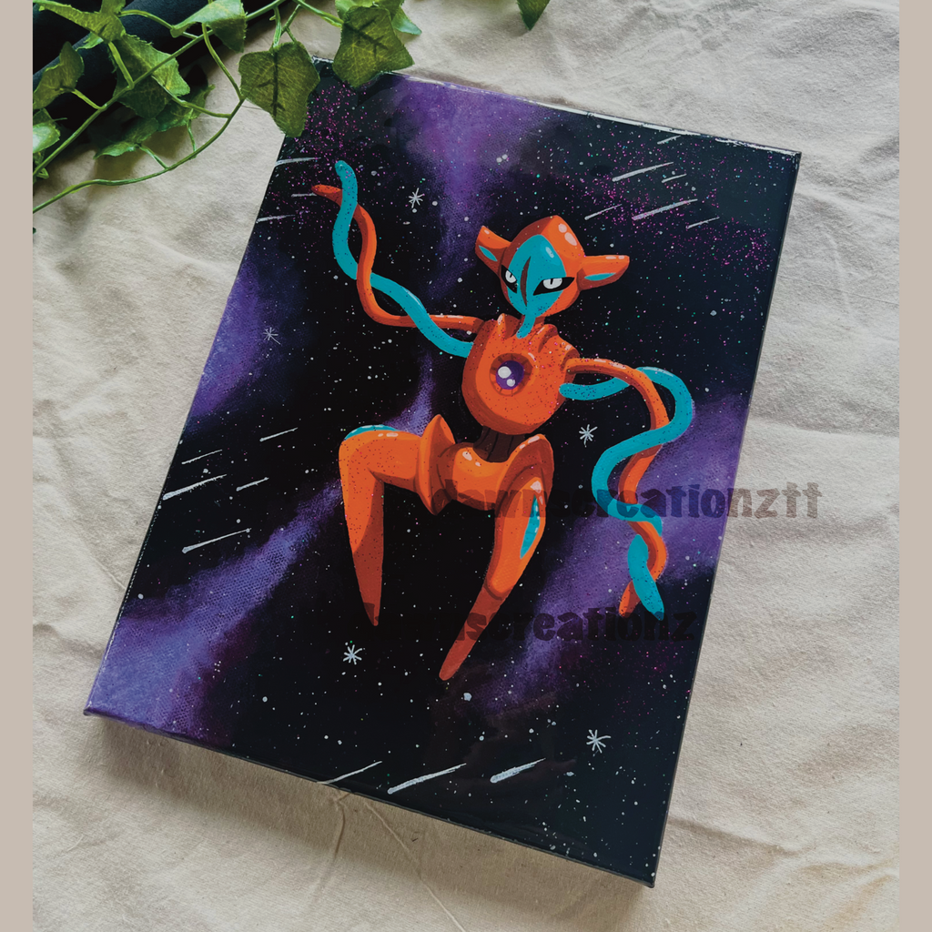 Deoxys Galaxy Canvas