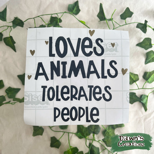Animal Lover Vinyl Car Stickers