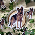 German Shepherd Diecut Sticker