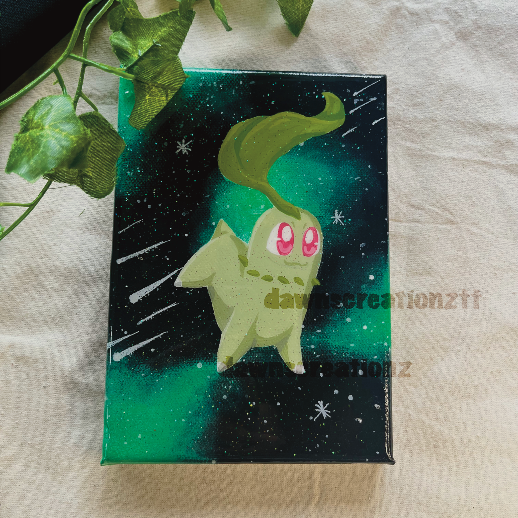 Gen 2 Starters Galaxy Canvases