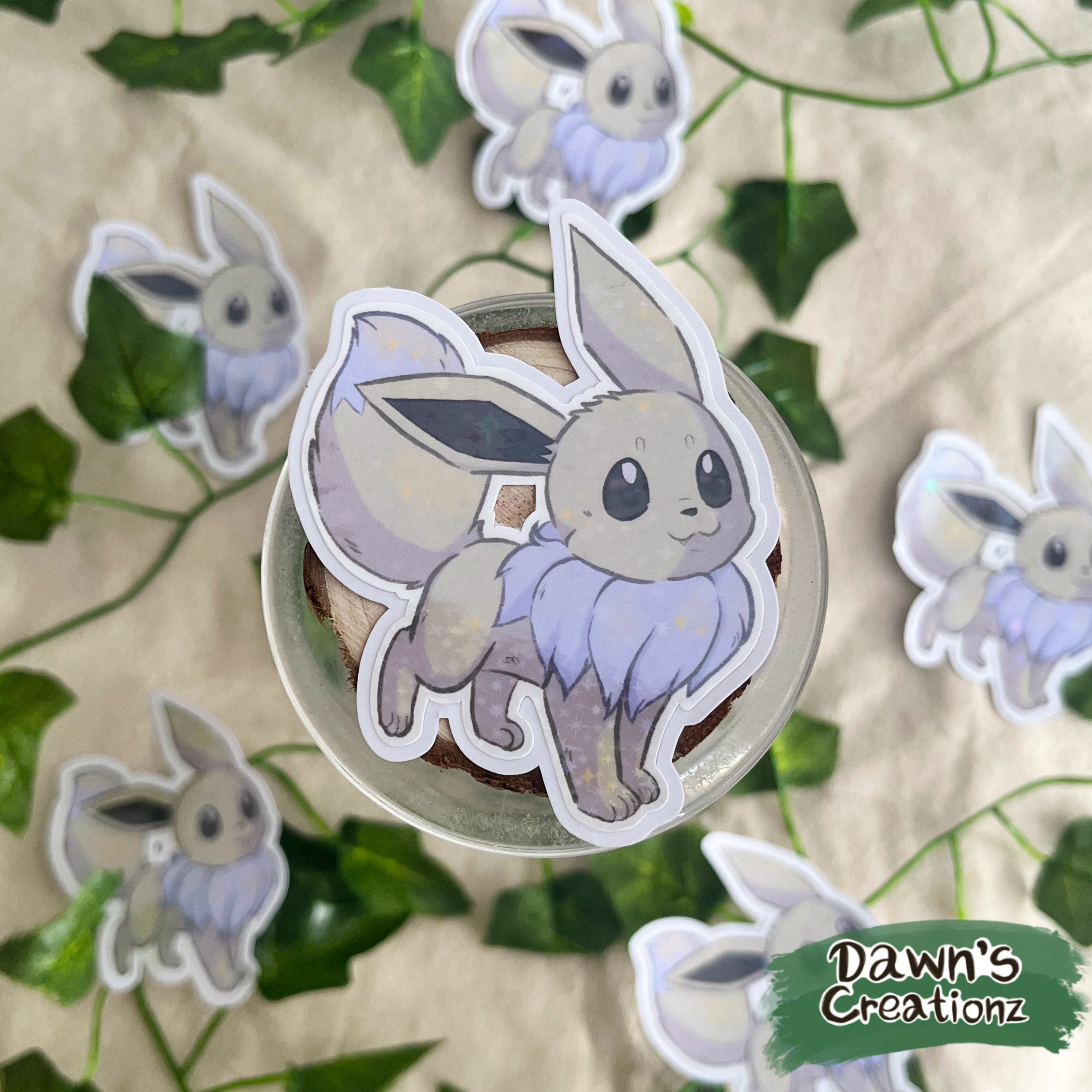 Eevee Die-cut Sticker