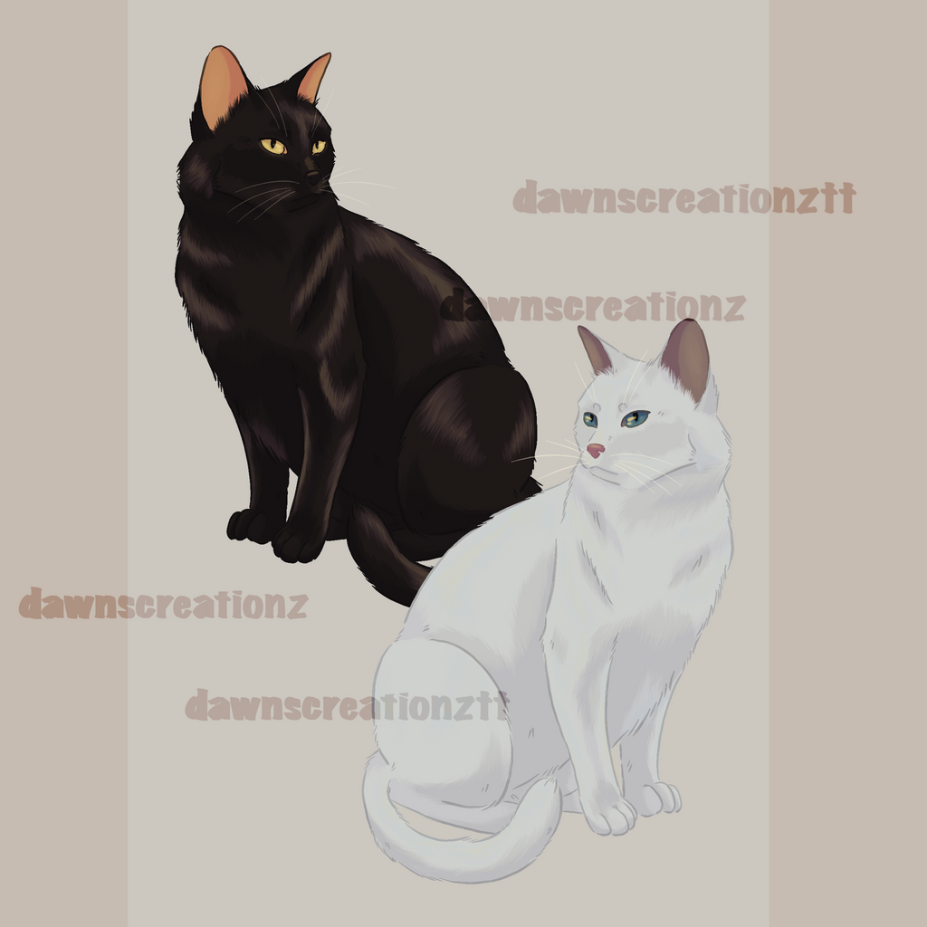 PREORDER Solid Kitty Acrylic Keychain