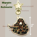 PREORDER Trini Scaled Wildlife Acrylic Keychain