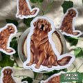 Golden Retriever Diecut Sticker
