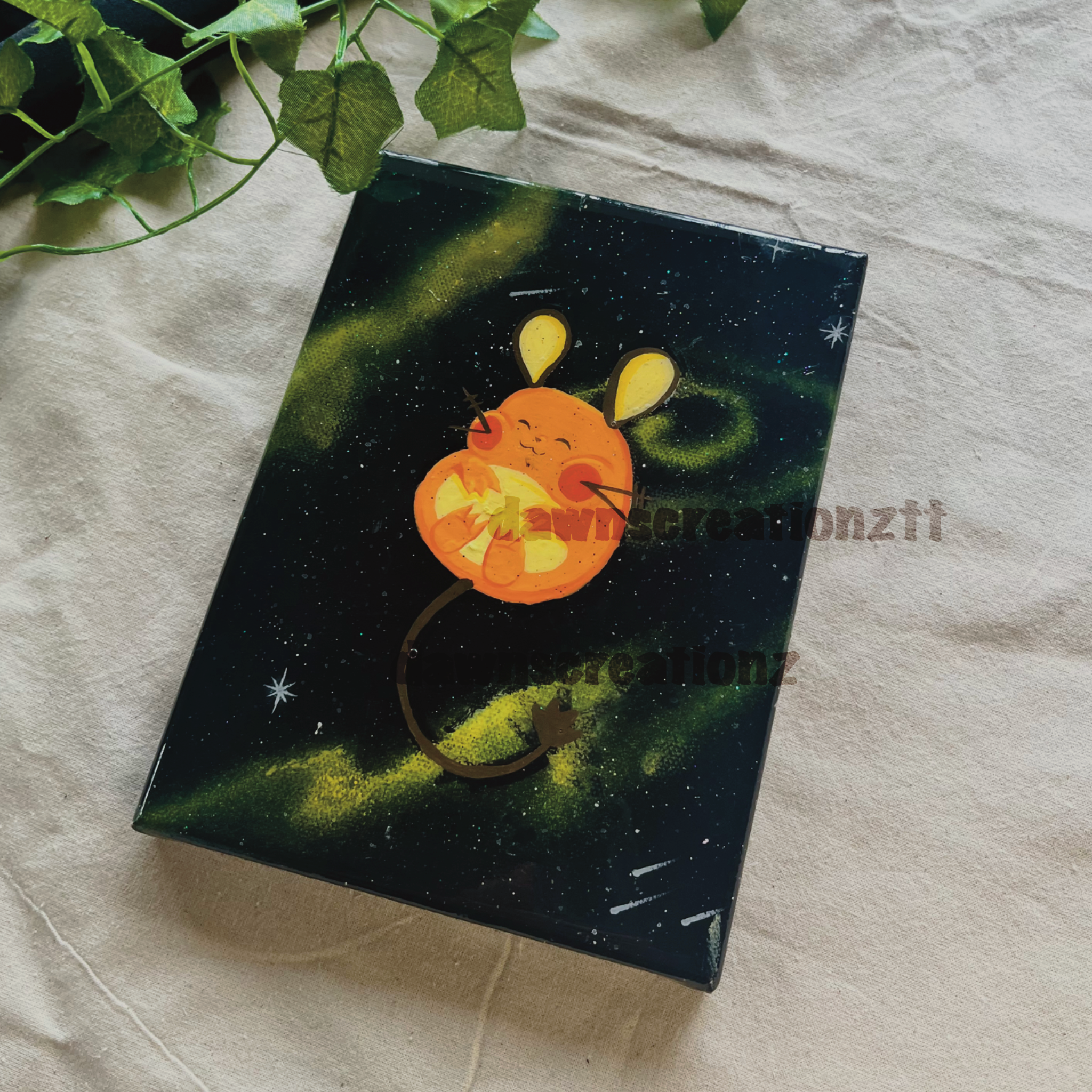 Dedenne Galaxy Canvas