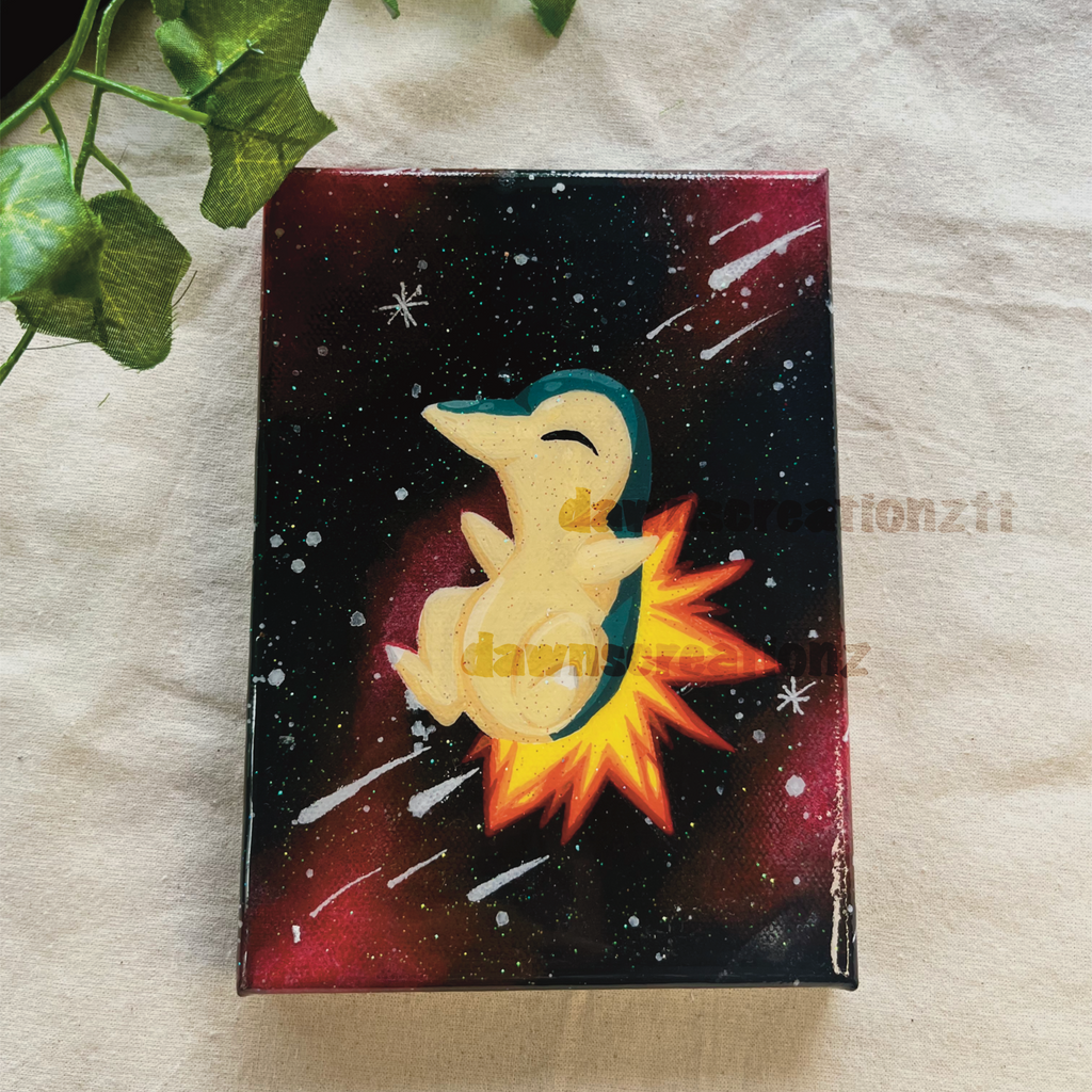 Gen 2 Starters Galaxy Canvases