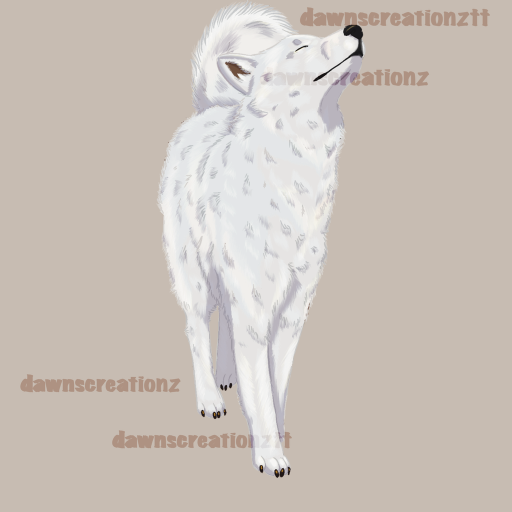 PREORDER Husky Acrylic Keychain