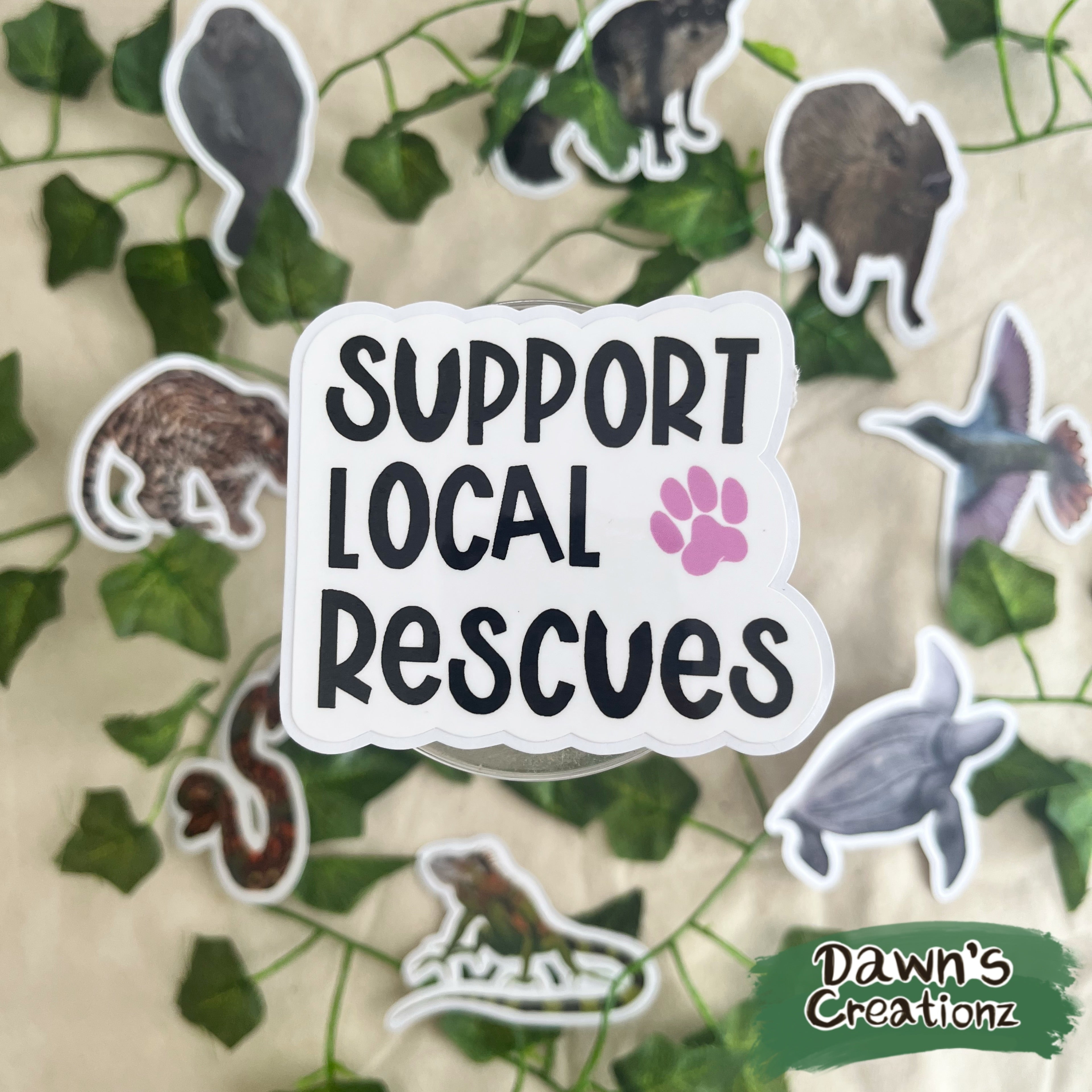 Animal Lover Stickers 🐾