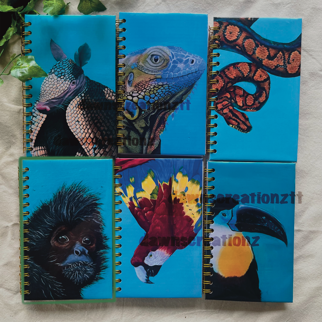 Spider Monkey Portrait Journal