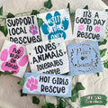 Animal Lover Vinyl Car Stickers (background)