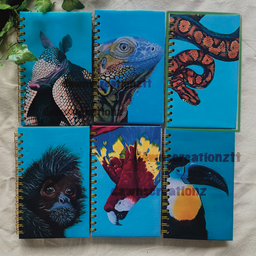 Rainbow Boa Portrait Journal