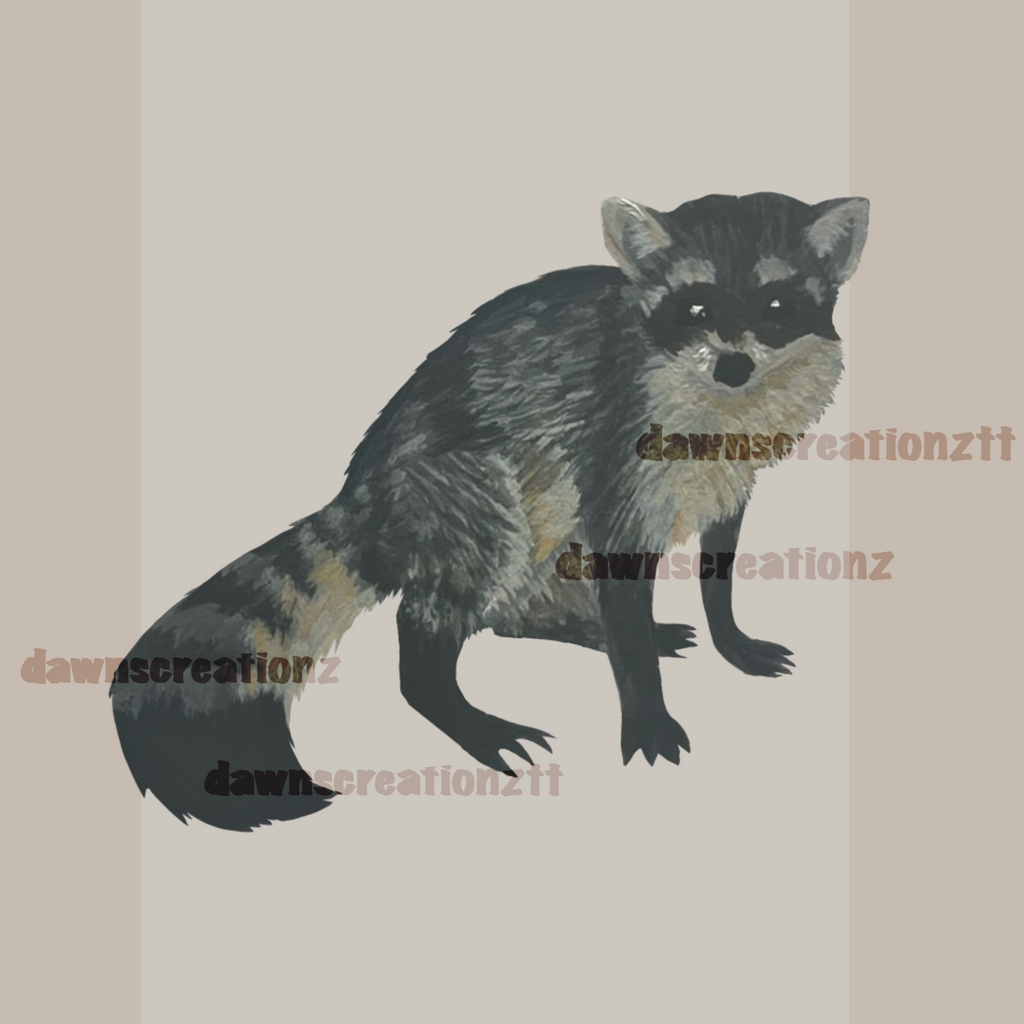 PREORDER Trini Furry Wildlife Acrylic Keychain