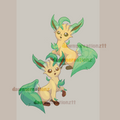 PREORDER Leafeon Acrylic Keychain