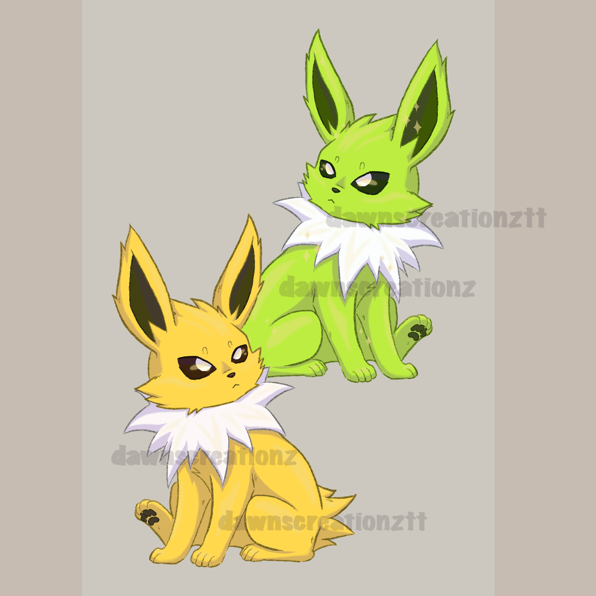 PREORDER Jolteon Acrylic Keychain