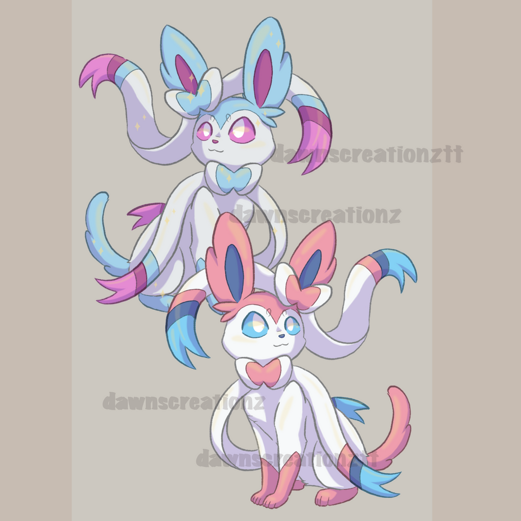 PREORDER Sylveon Acrylic Keychain