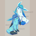 PREORDER Glaceon Acrylic Keychain