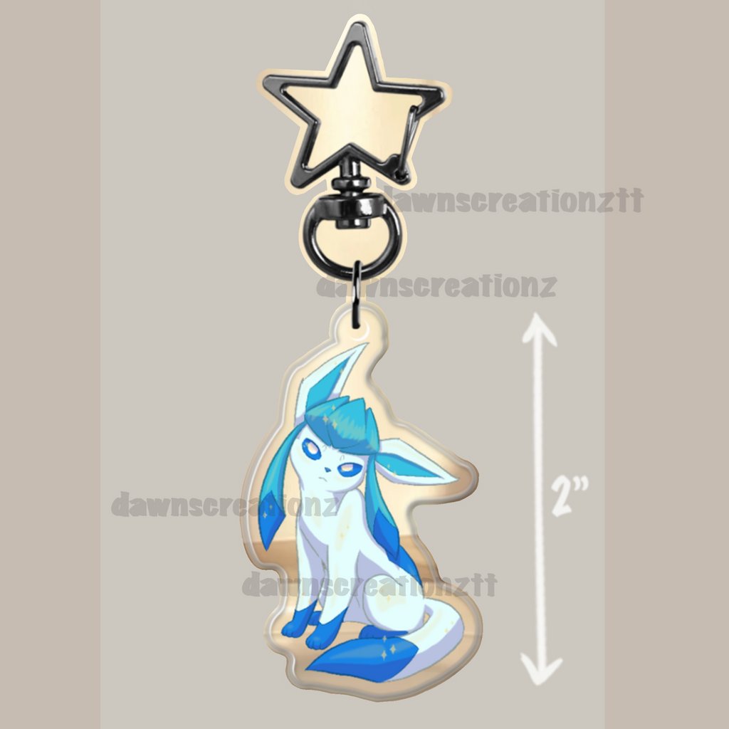 PREORDER Glaceon Acrylic Keychain