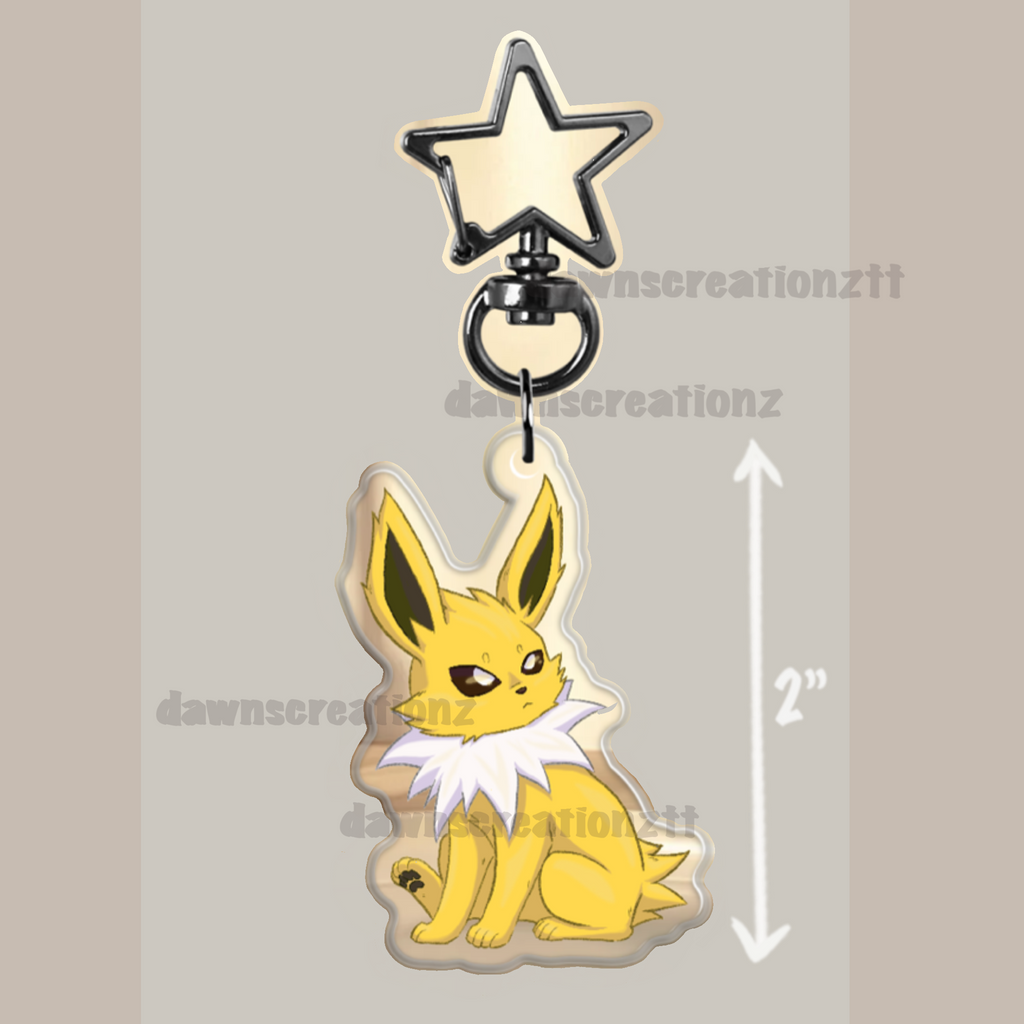 PREORDER Jolteon Acrylic Keychain