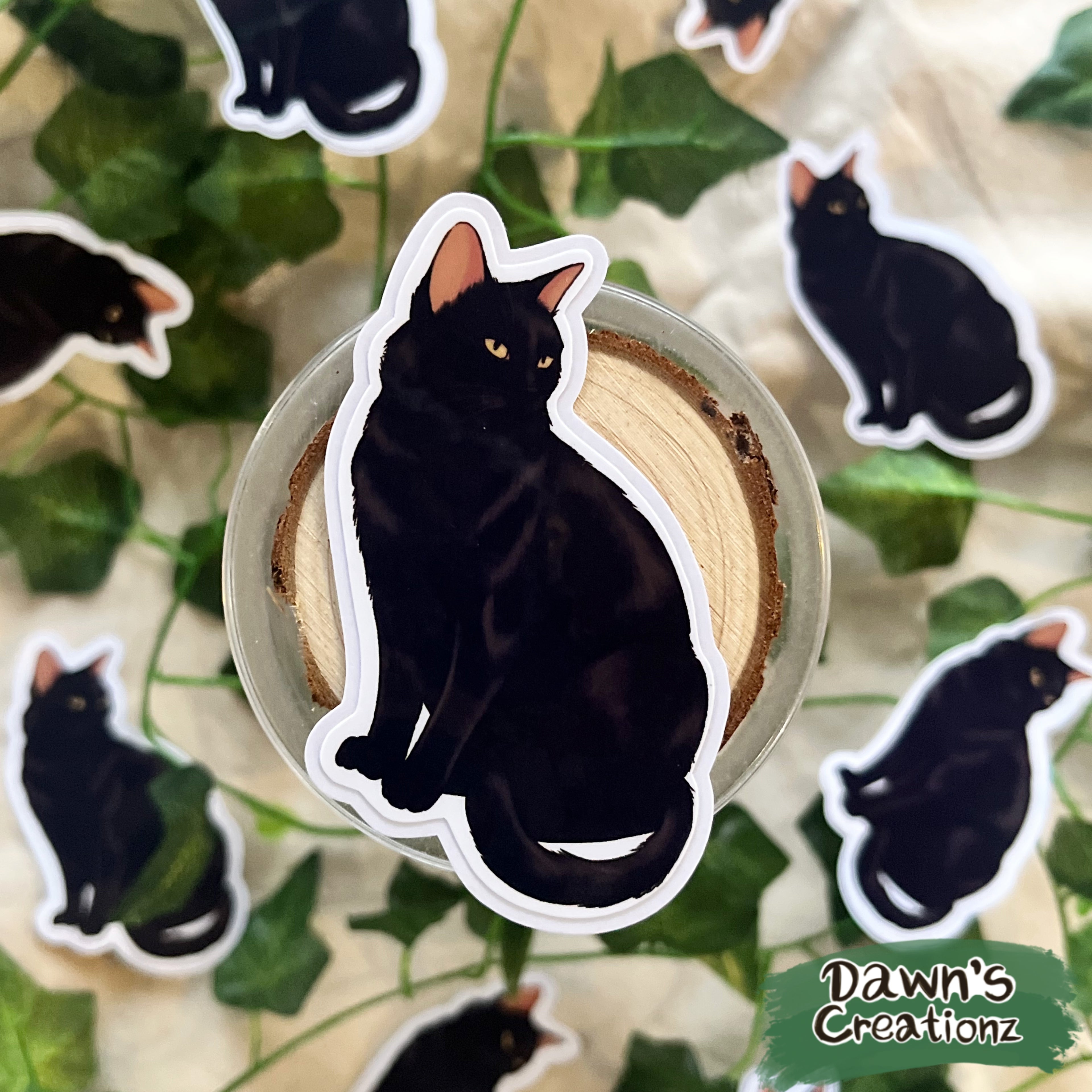 Solid Coat Die-cut Sticker
