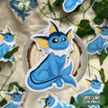 Vaporeon Die-cut Sticker
