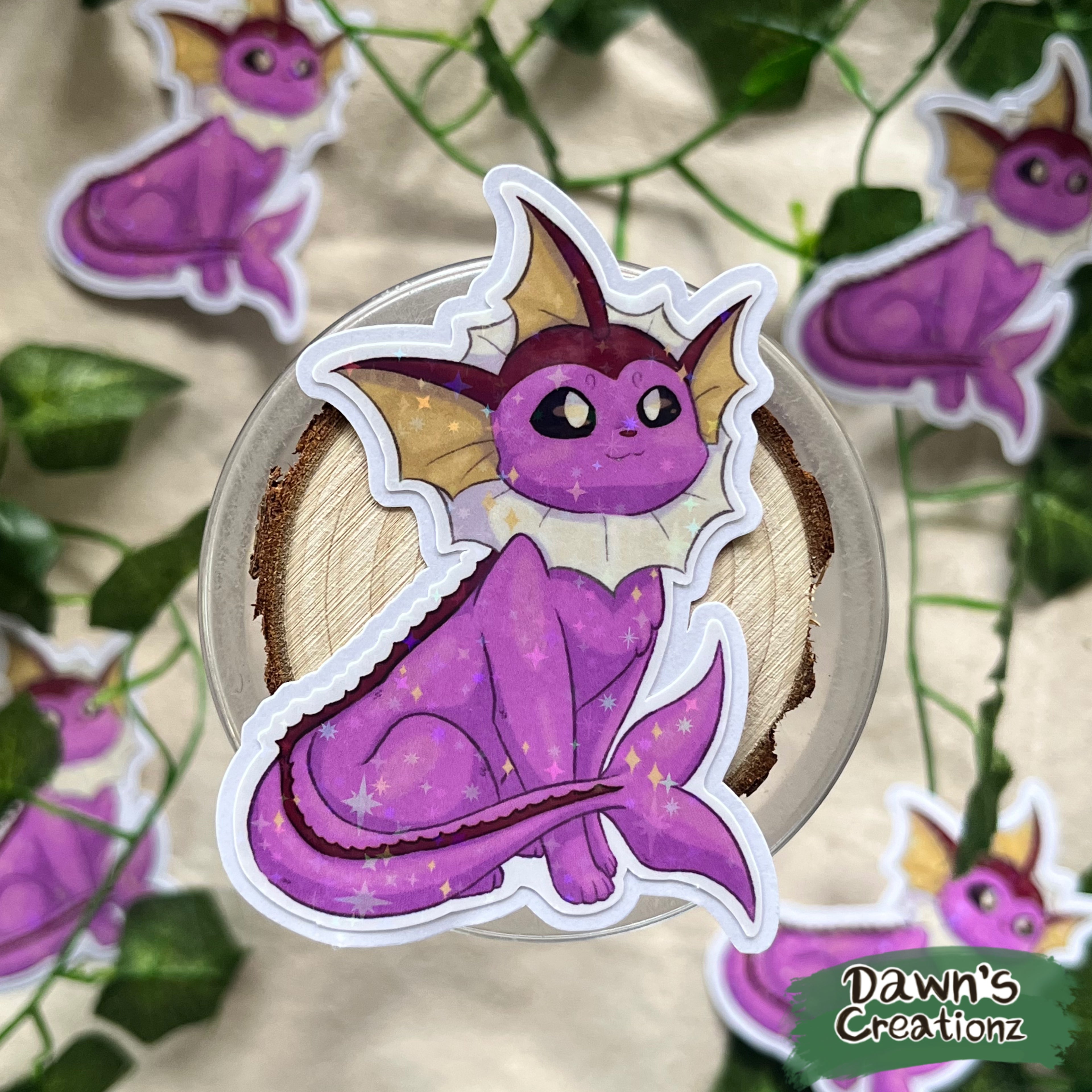 Vaporeon Die-cut Sticker