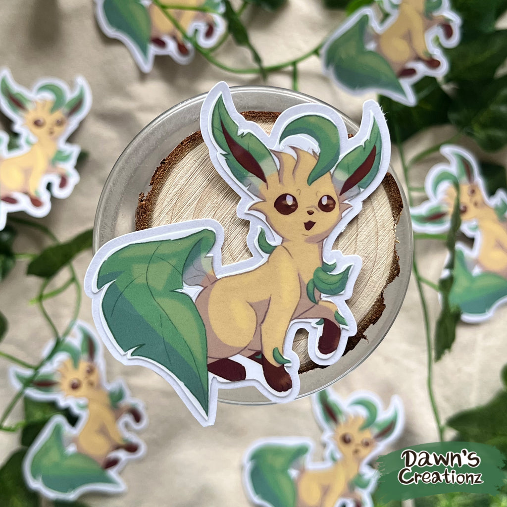 Leafeon Die-cut Sticker