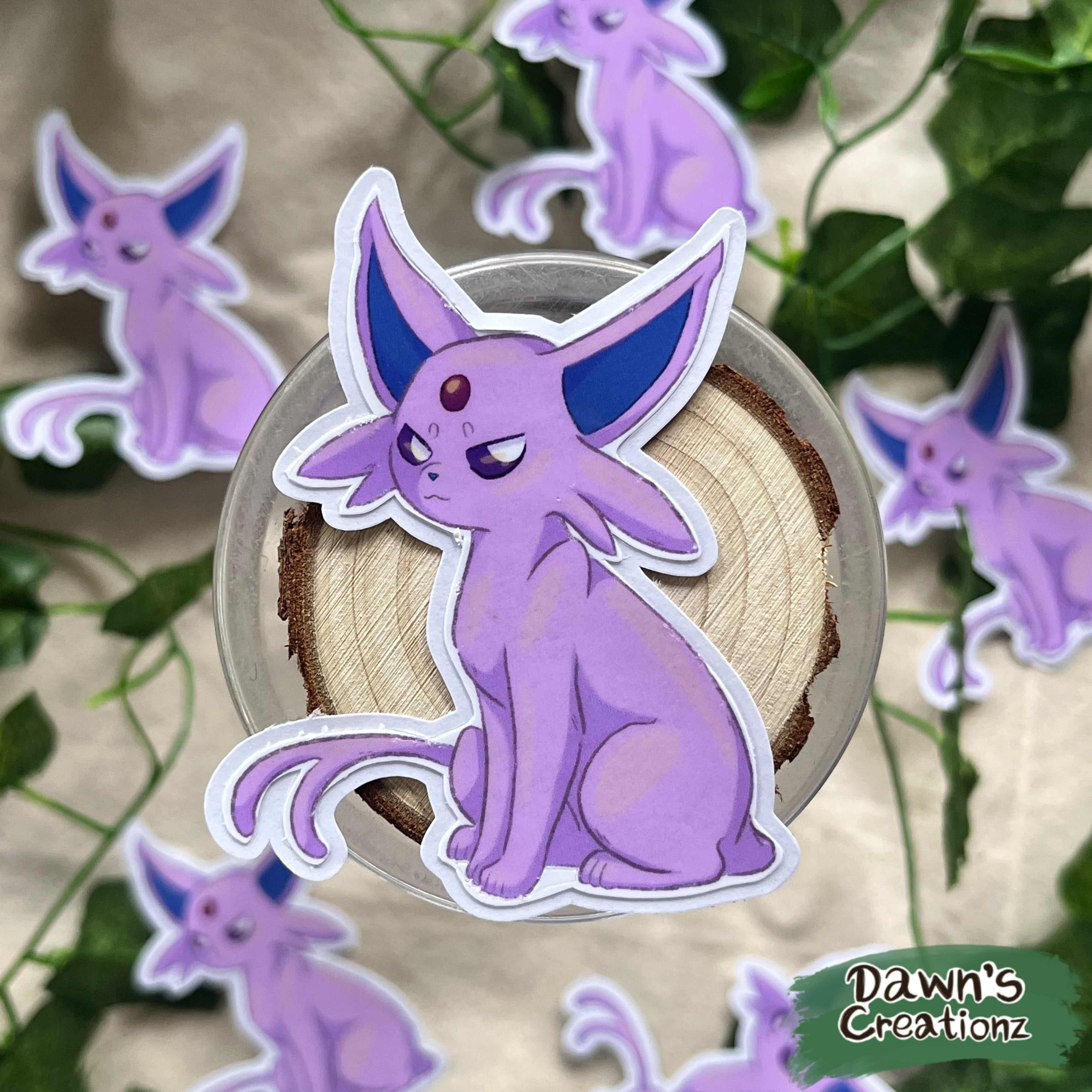 Espeon Die-cut Sticker