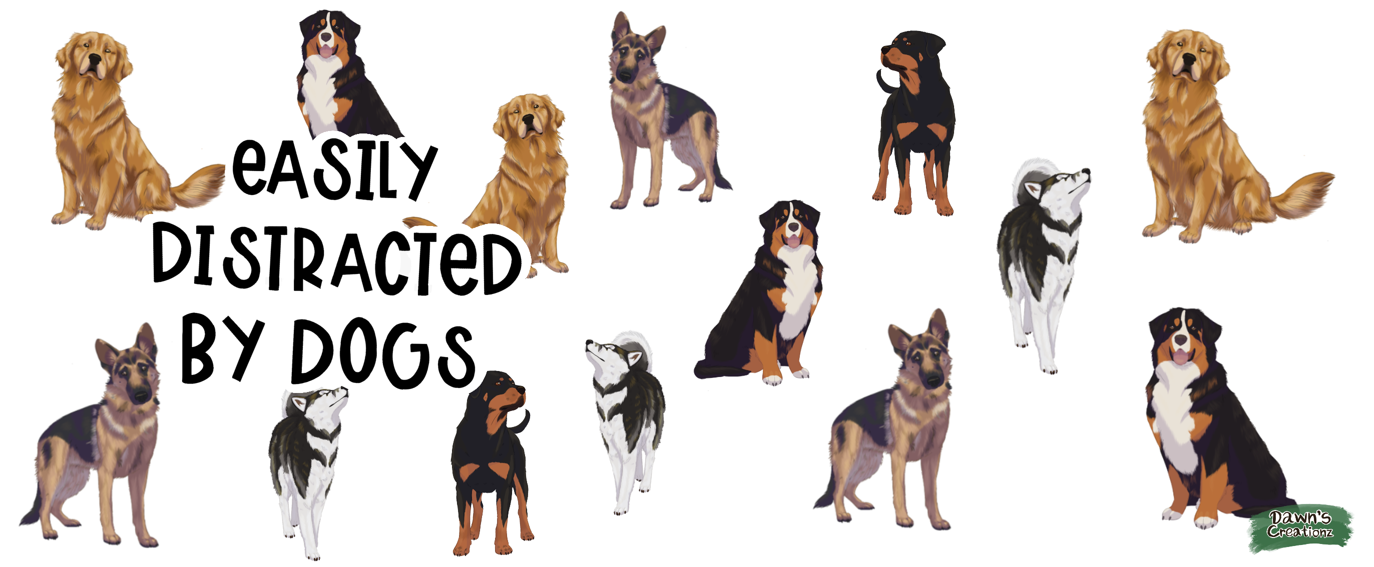 Pup Mugs! (Large breeds)