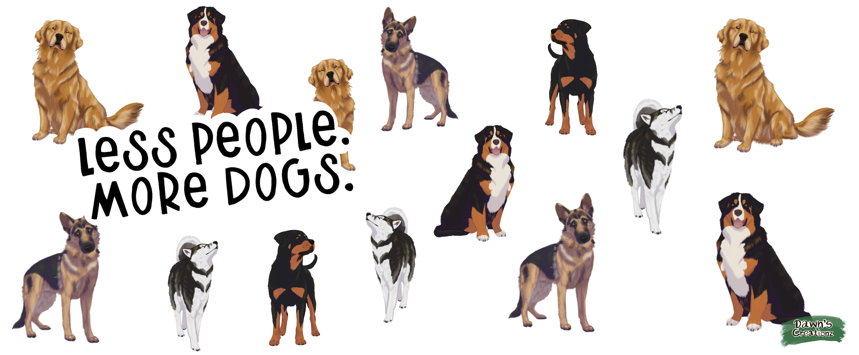 Pup Mugs! (Large breeds)