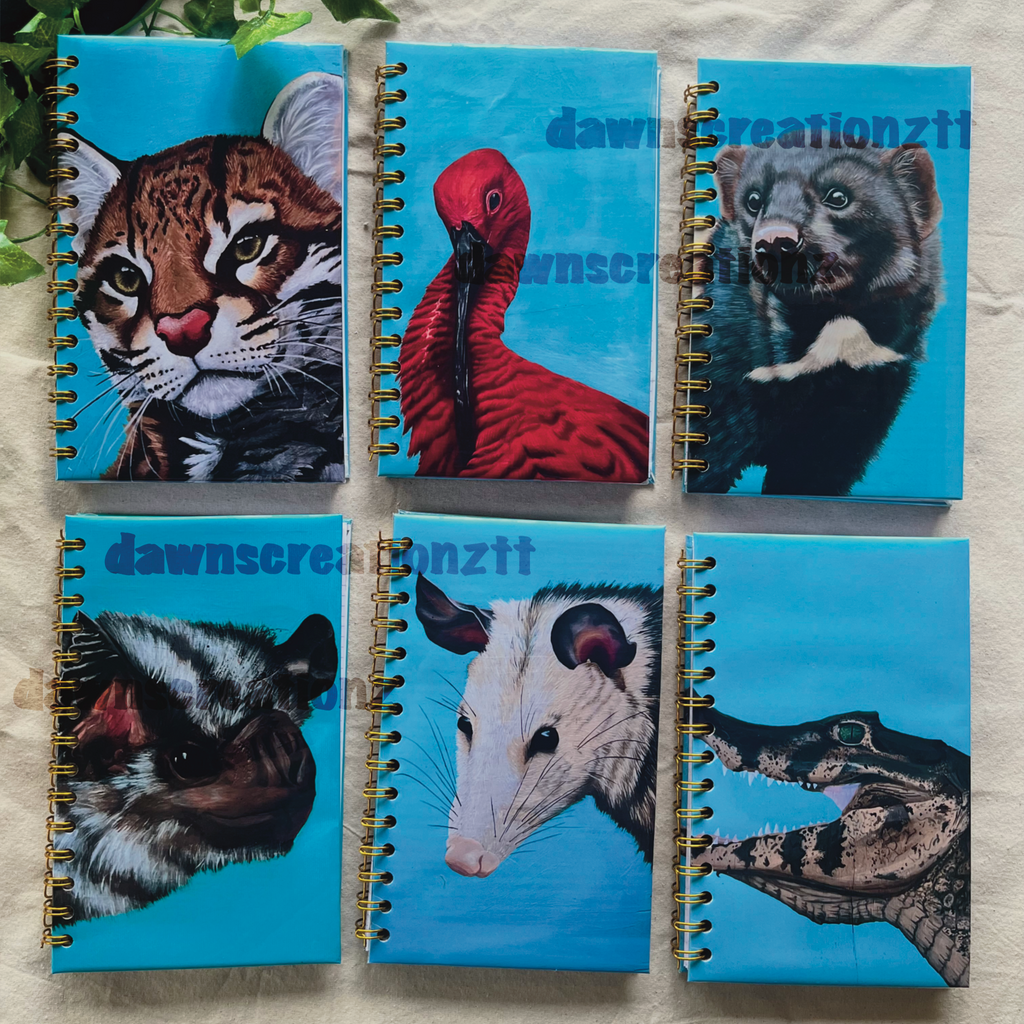 9 Banded Armadillo Portrait Journal