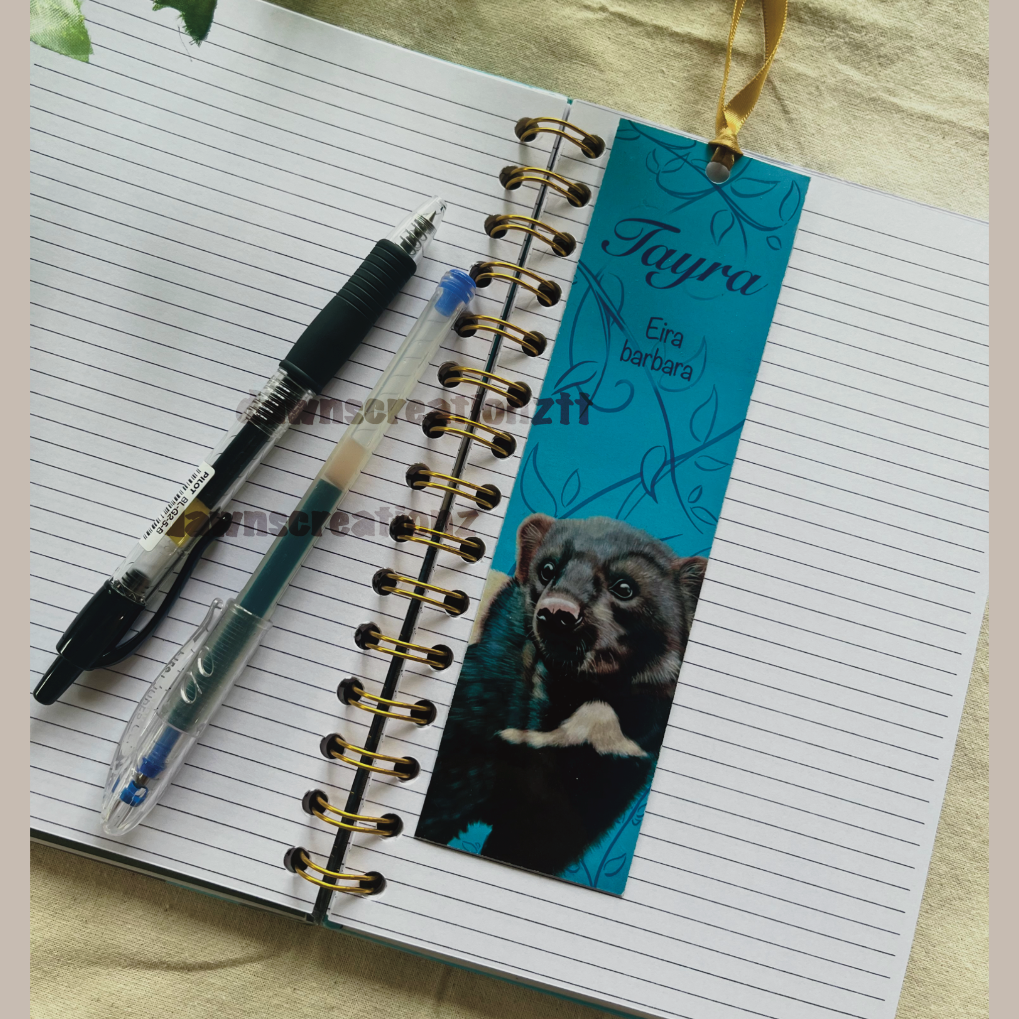 Tayra Wildlife Bookmark