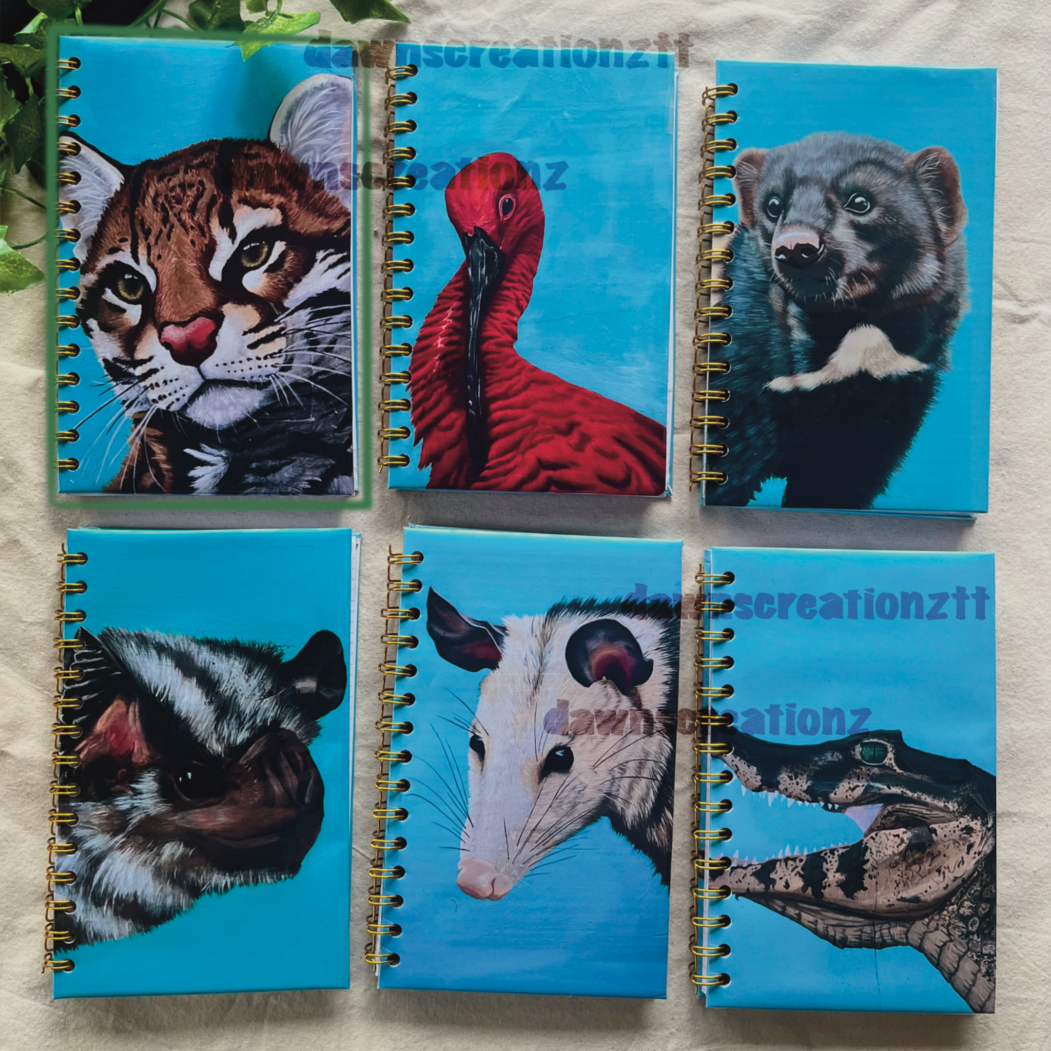 Ocelot Portrait Journal