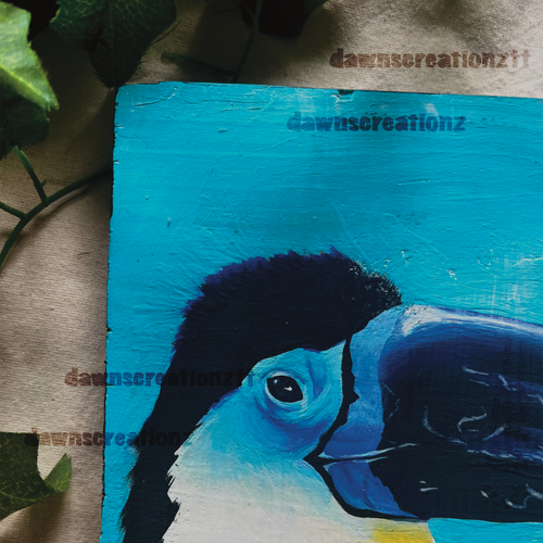 Channel-billed Toucan Original Painting