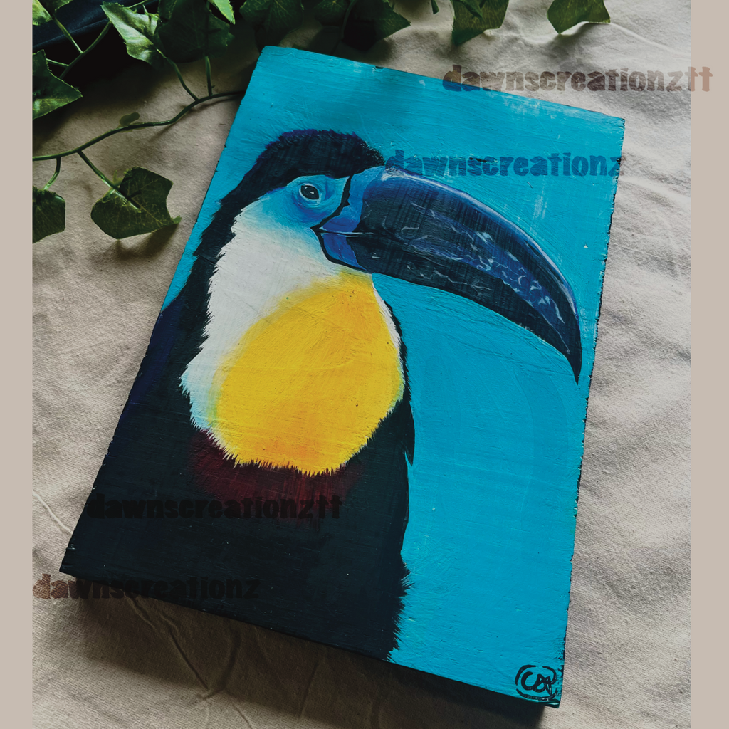 Channel-billed Toucan Original Painting