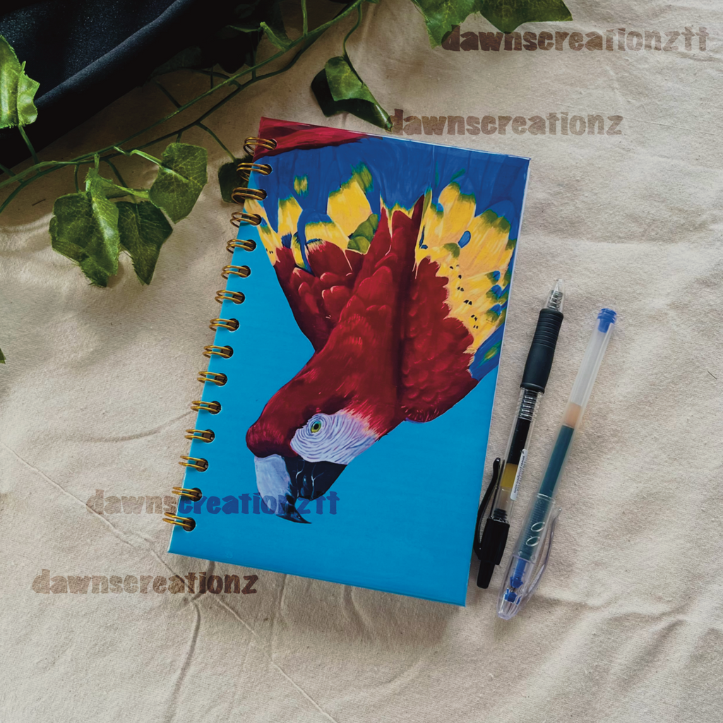 Red Macaw Portrait Journal