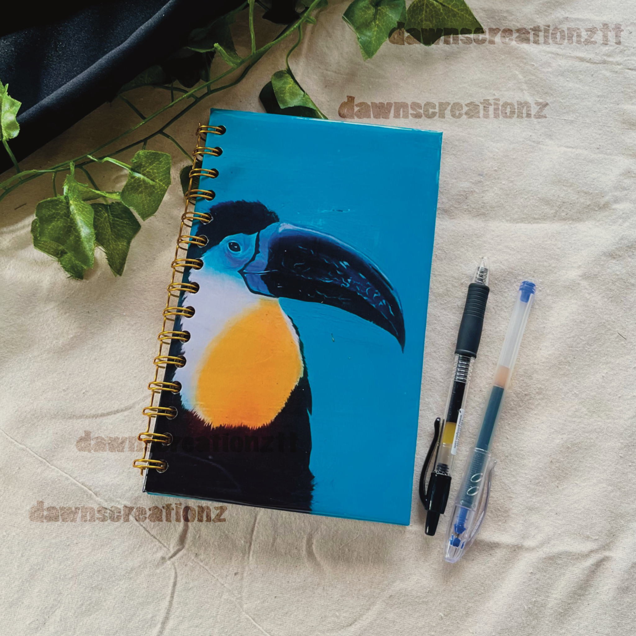 Channel-billed Toucan Portrait Journal