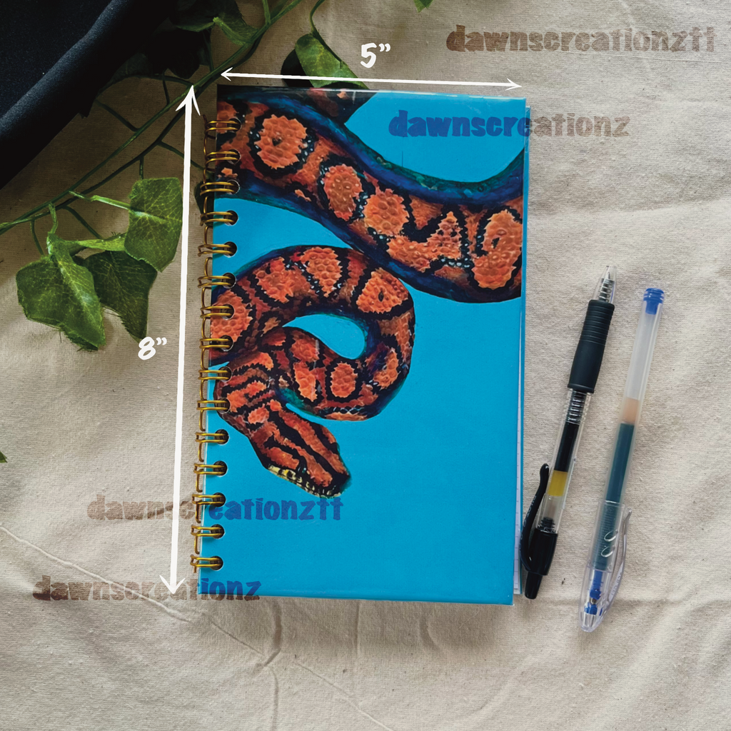 Rainbow Boa Portrait Journal
