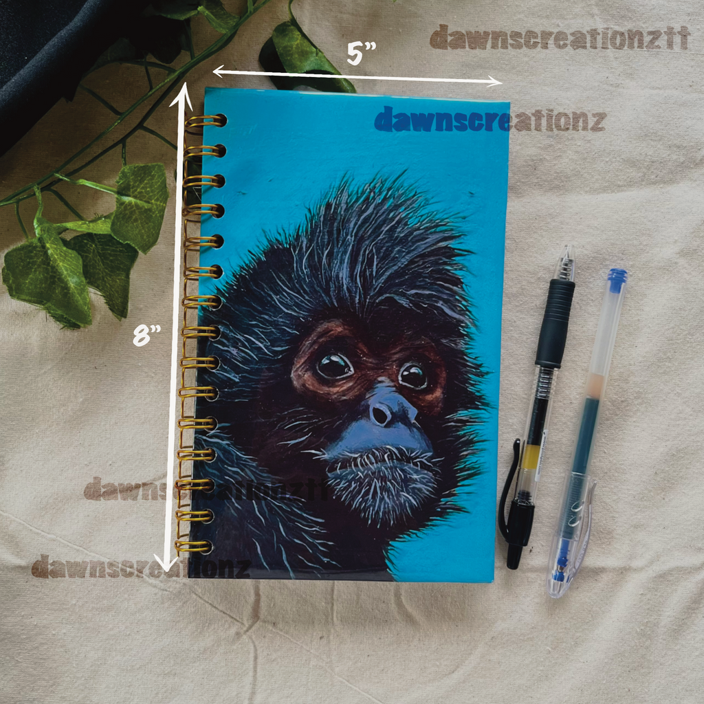 Spider Monkey Portrait Journal