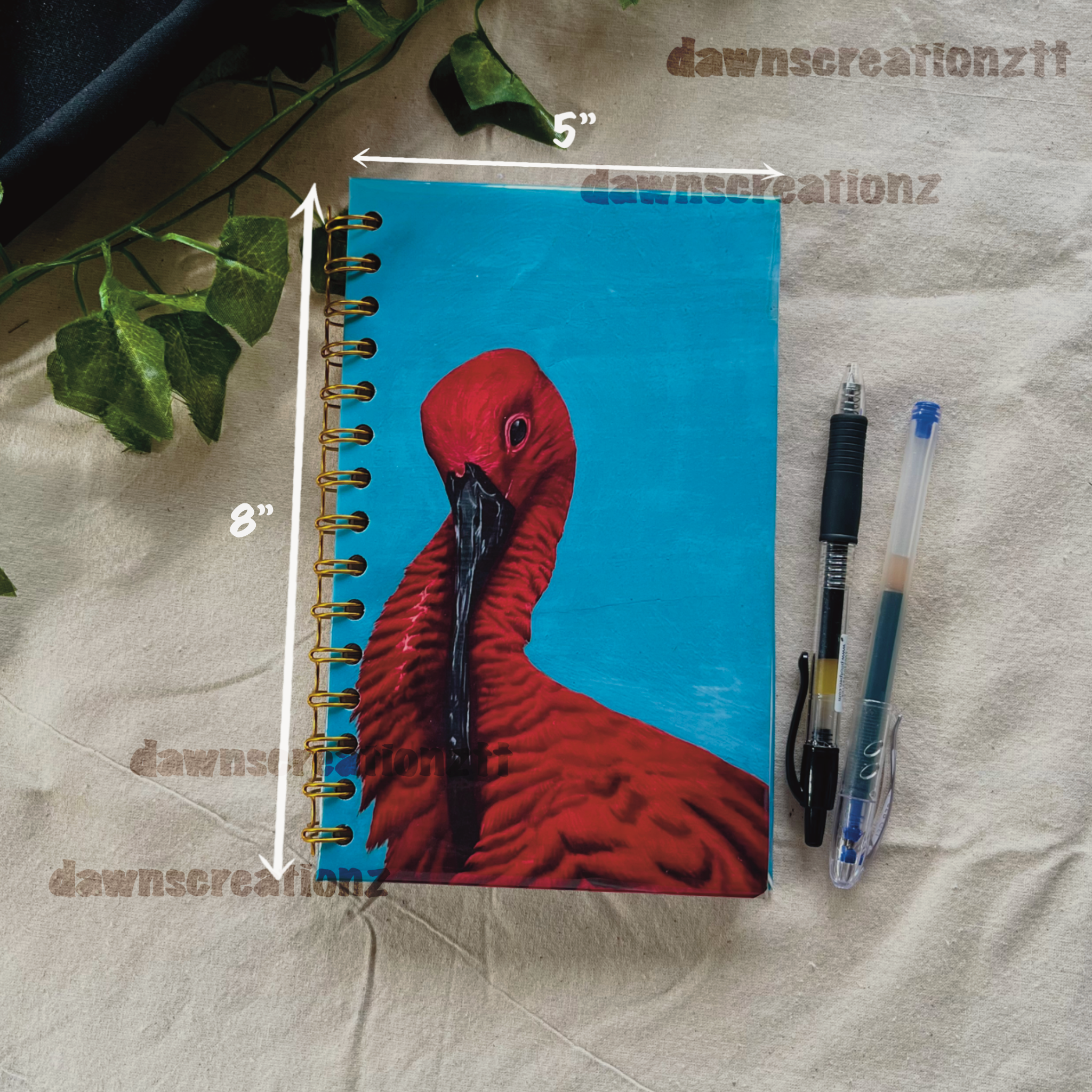 Scarlet Ibis Portrait Journal