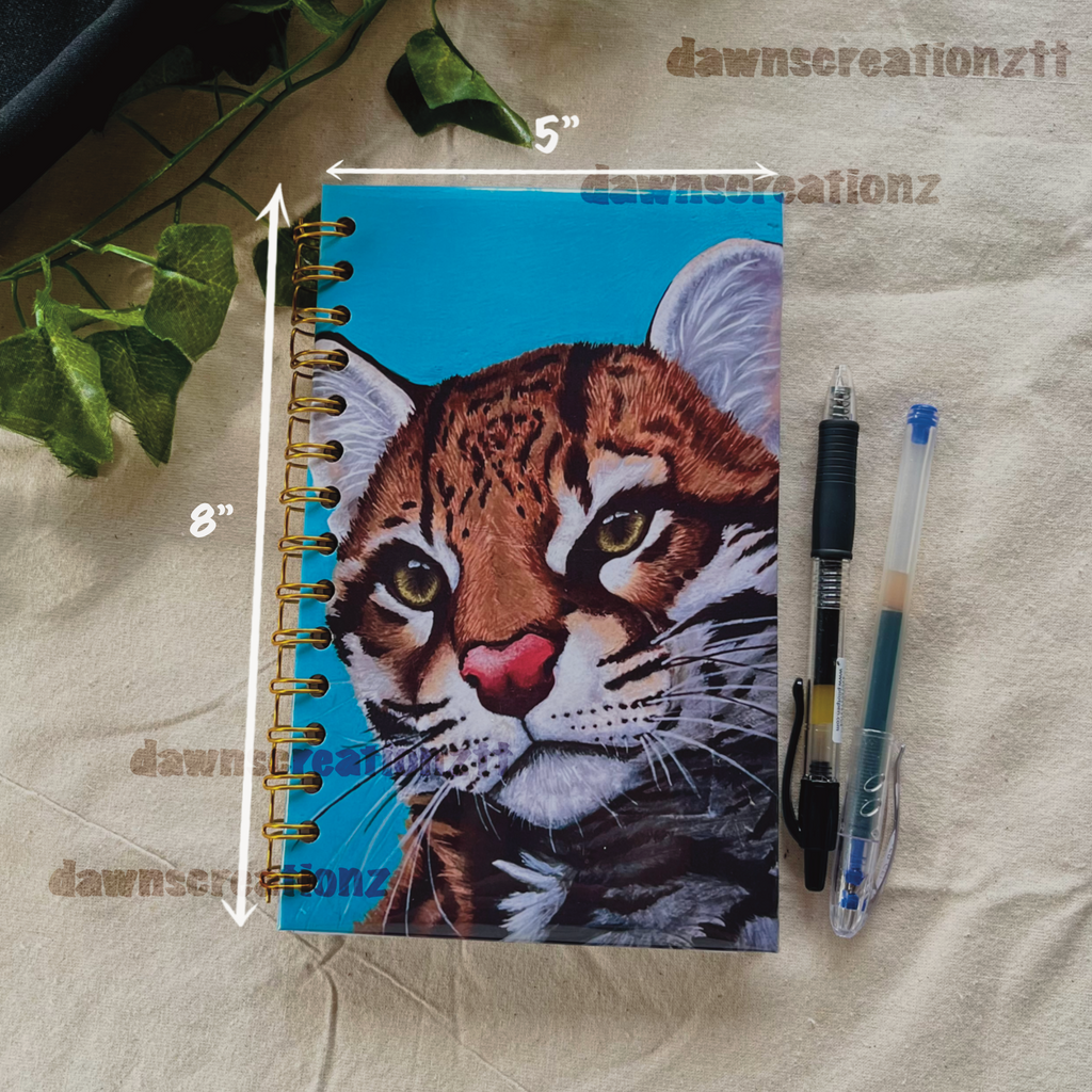 Ocelot Portrait Journal