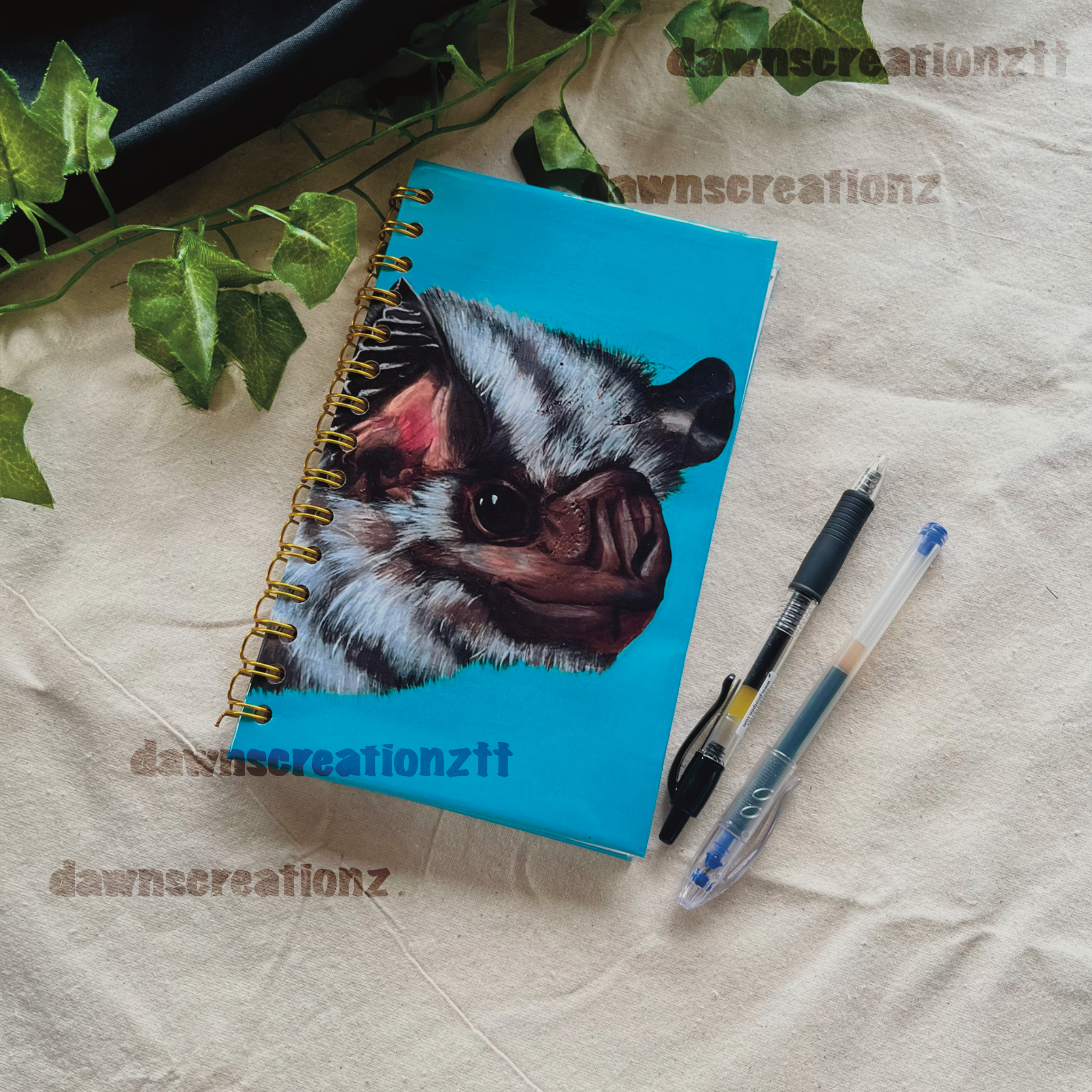 Vampire Bat Portrait Journal