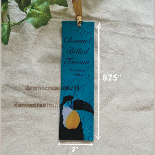 Channel-Billed Toucan Wildlife Bookmark